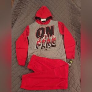 RBX Red and Gray Kids Matching Set